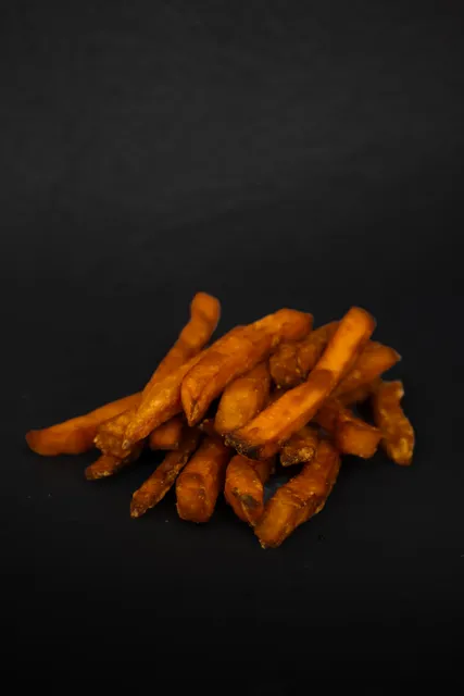 Cheesy Waffle Fries — CD Burger